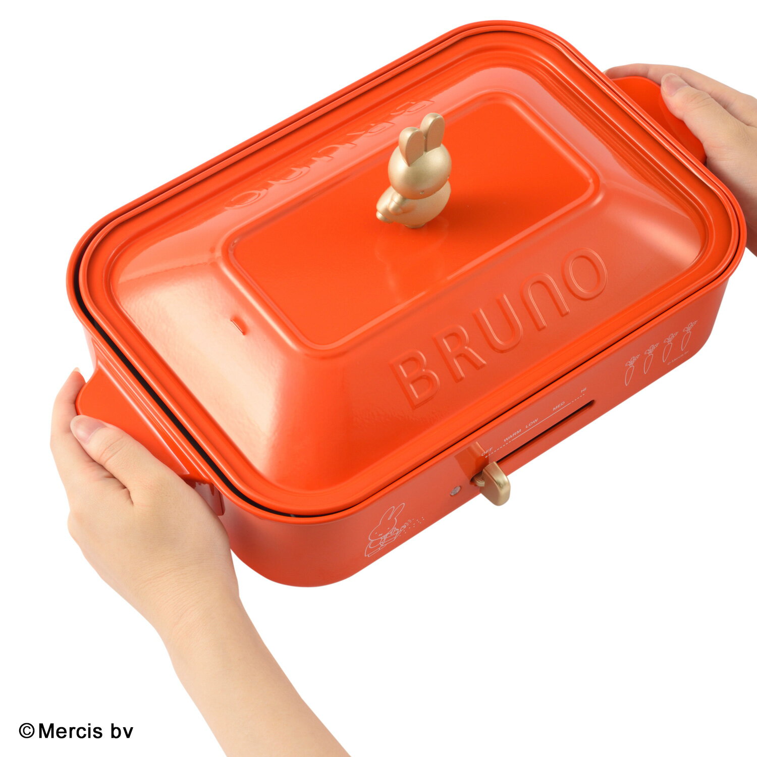 BRUNO BOE087 ブルーノ ホットプレート ミッフィー miffy 一人用 焼肉 たこ焼き器 コンパクト