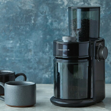  RCM-2  コーヒーメーカー コーヒーマシーン コーヒーミル ミル付き 電動 ステンレス コーヒーグラインダー COFFEE GRINDER ブラック 黒