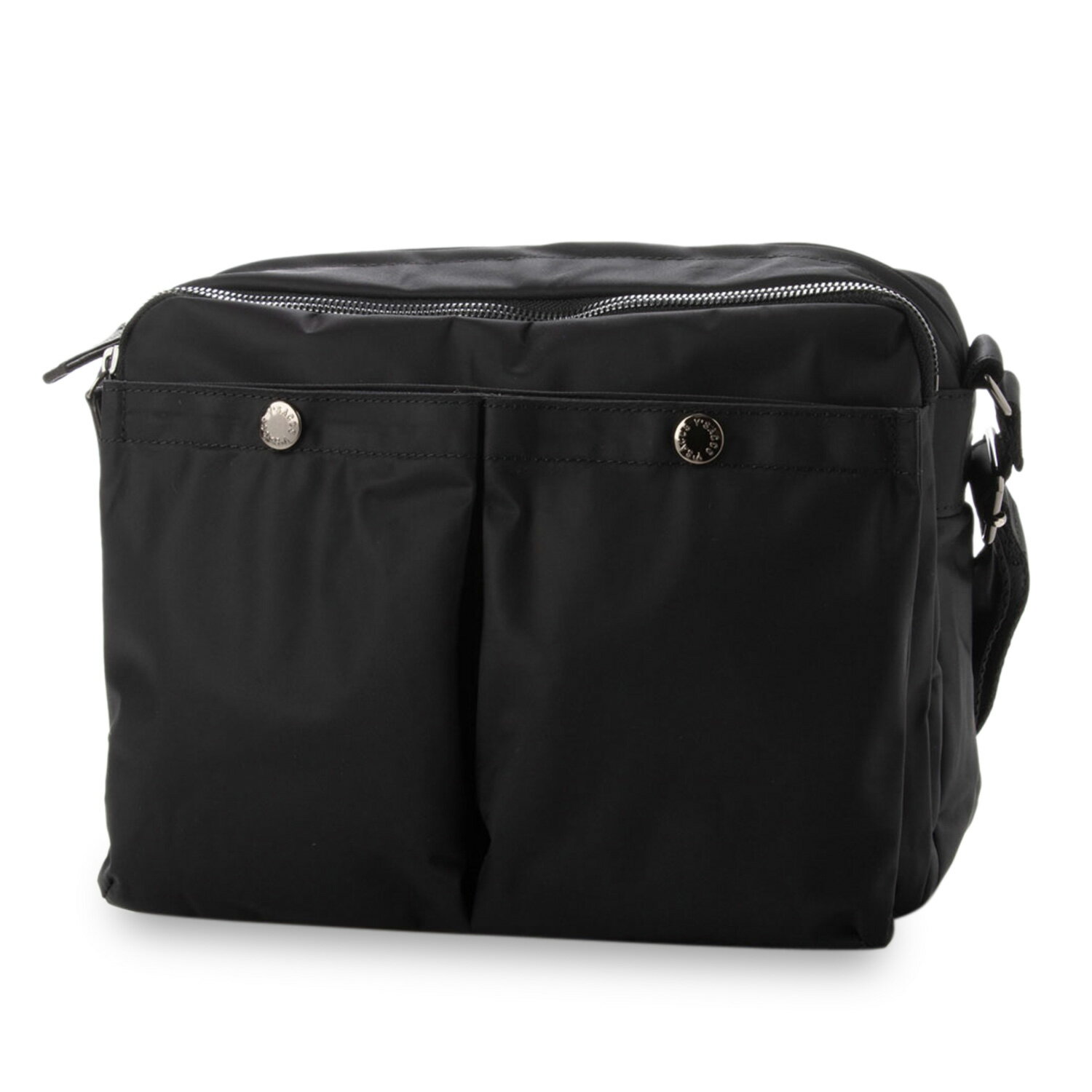 YSACCS DOUBLE HOOK POCKET SHOULDER イザック ショルダーバッグ レディース ブラック グレージュ ネイビー ブラウン 黒 20-008-01のサムネイル