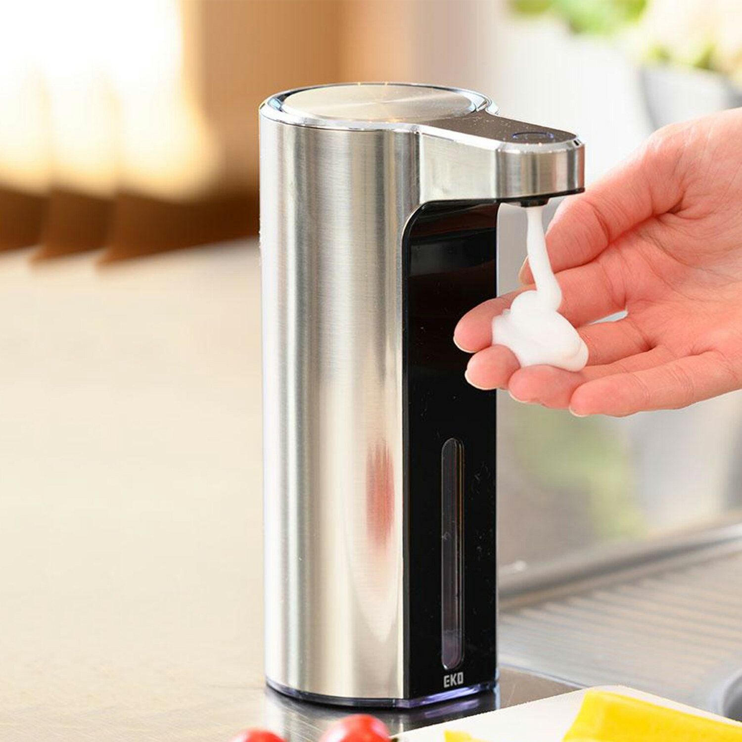 EKO AROMA SOAP DISPENSER イーケーオー ソープディスペンサー 250ml 自 ...