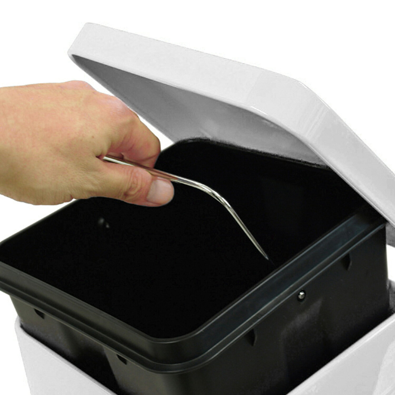 b.c.l GALVA SQUARE DUST BOX ビーシーエル ゴミ箱 ダストボックス ふた付き スリ...