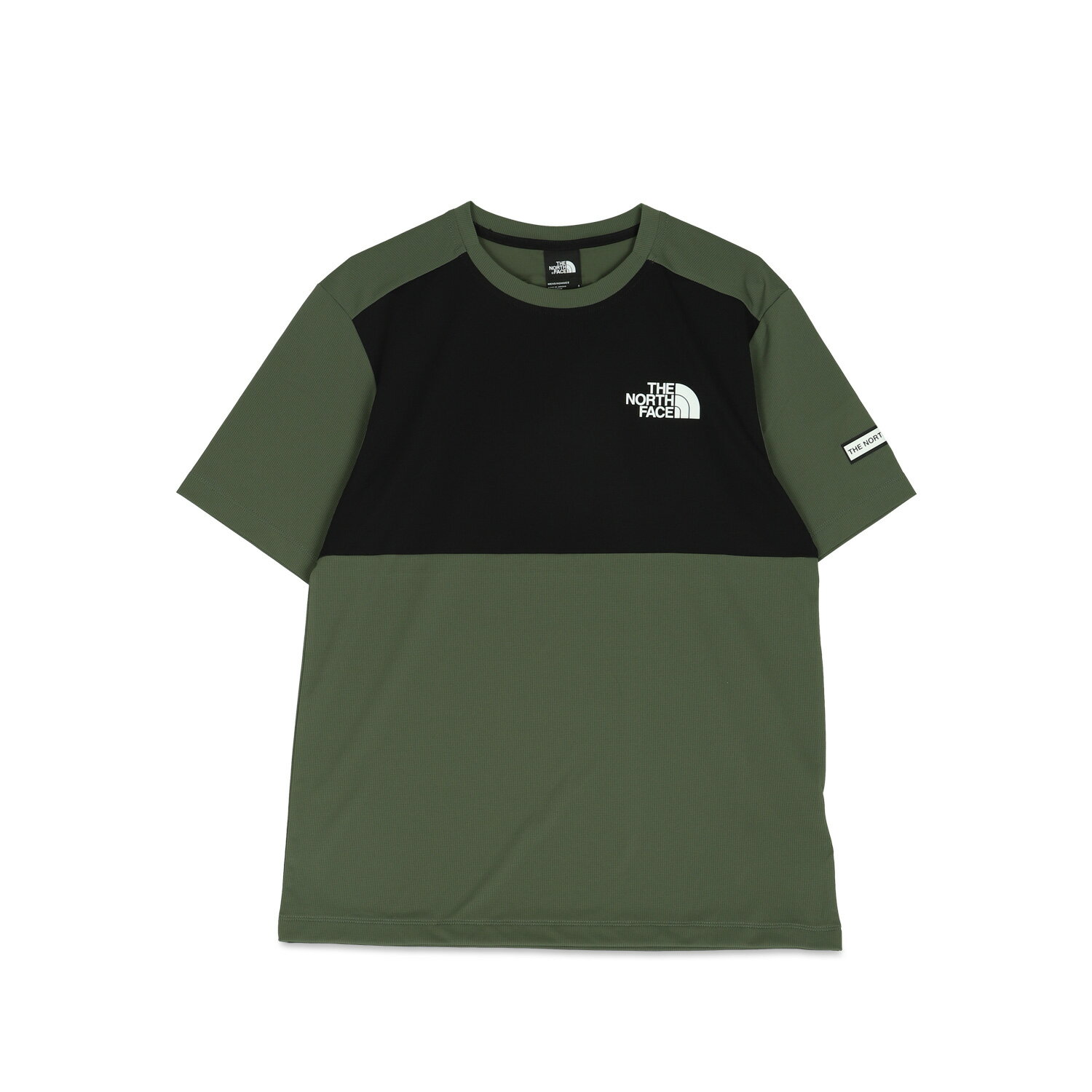 THE NORTH FACE MA HYBRID SS TEE ノースフェイス Tシャツ 半袖 メンズ ブラック グレー カーキ 黒 NF0A5IBY