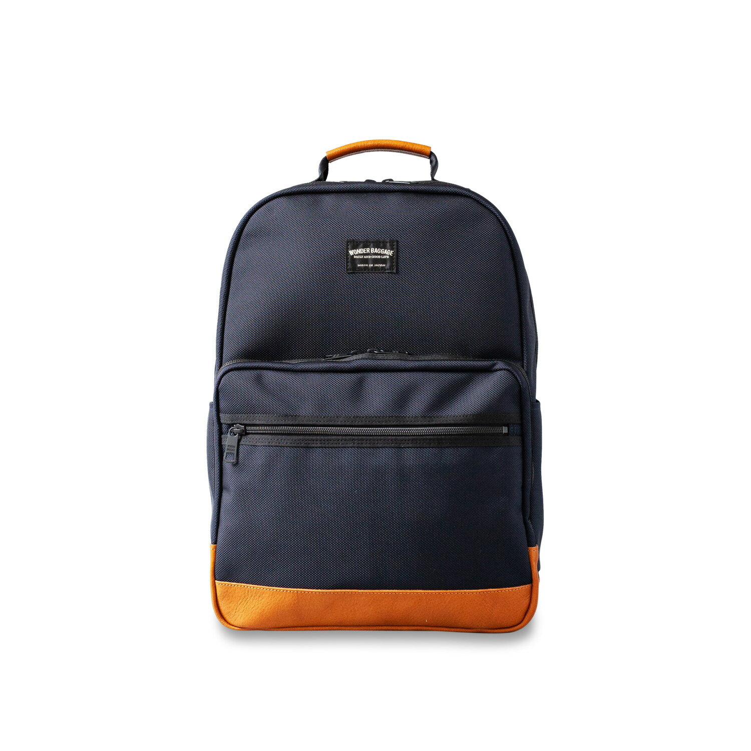  WONDER BAGGAGE ワンダーバゲージ リュック バッグ バックパック GM DAYPACK NEO グッドマンズ デイパックネオ メンズ レディース 撥水 ブラック ネイビー ブラウン 黒 WB-G-032