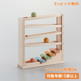 スロープトイ 音色スロープ 3歳から 知育玩具 おもちゃ 木のおもちゃ 音あそひ エド・インター 日本製 812648