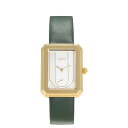 【最大1000円OFFクーポン発行中】 Ungrid アングリッド 腕時計 レディース SIGNATURE SQUARE LEATHER WATCH ブラック ...