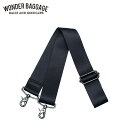 WONDER BAGGAGE ワンダーバゲージ ショルダーベルト SHOULDER BELT 単品 X-pacシリーズ専用 ブラック 黒 WB-NM132