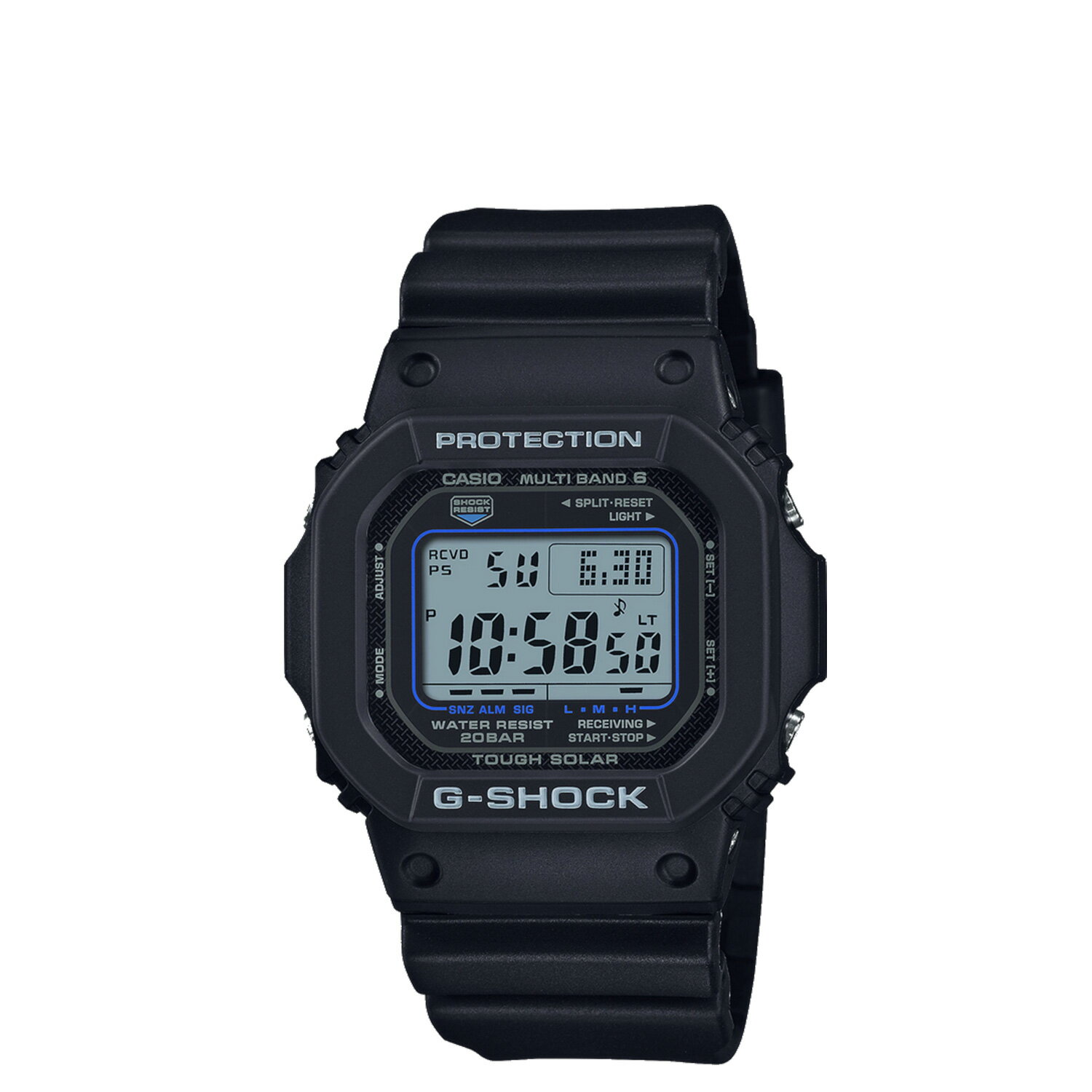 CASIO GW-M5610U-1CJF カシオ G-SHOCK 腕時計 ソーラー 電波 ORIGIN 5600 SERIES 防水 ジーショック Gショック G-ショック メンズ レディース ブラック 黒