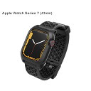 yő1000~OFFN[|z Catalyst ACTIVE DEFENSE CASE FOR APPLE WATCH SERIES 7 J^Xg AbvEHb` ՌzP[X P[X oh Y fB[X 41mm VR ubN  CT-ADAW2141