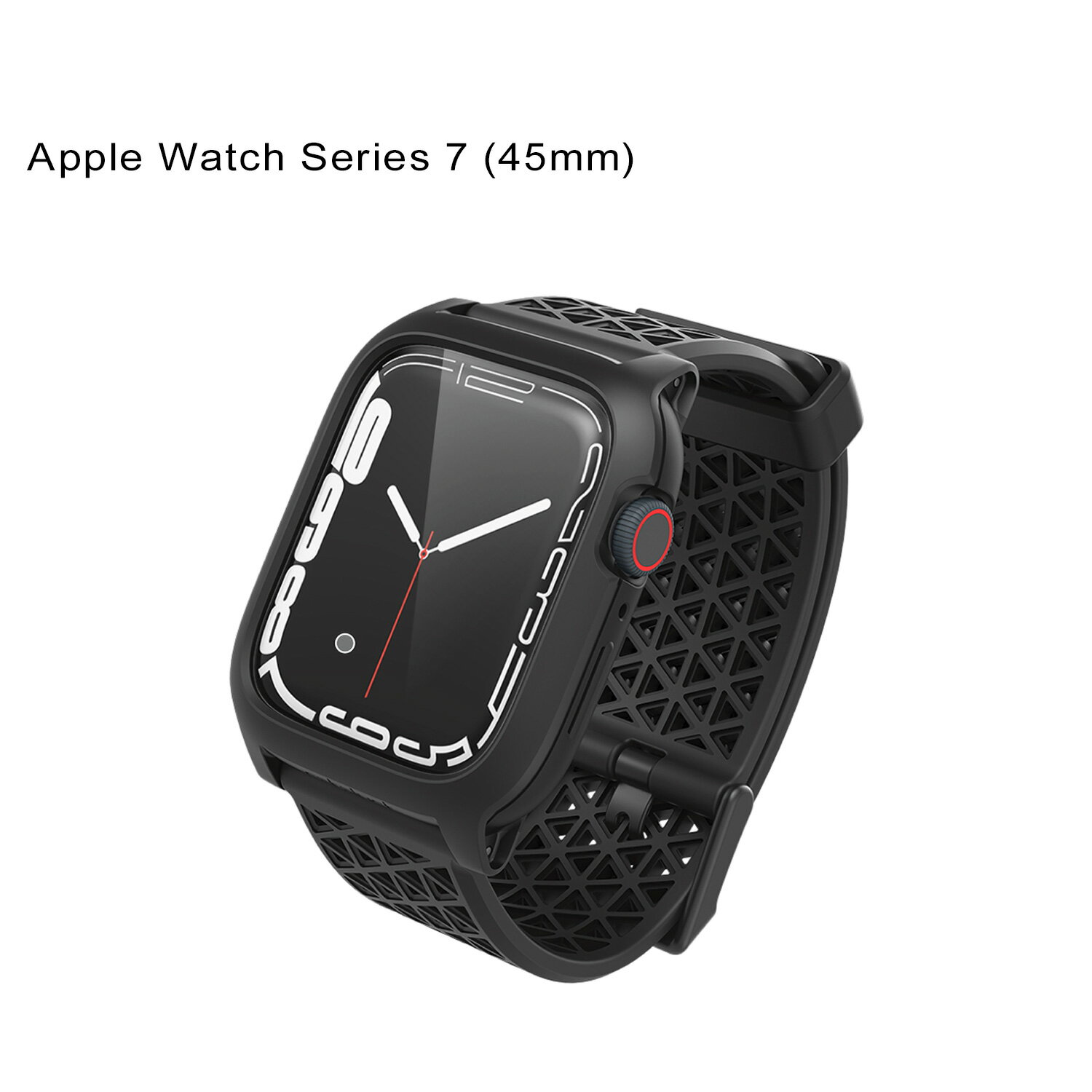 【最大1000円OFFクーポン】 Catalyst ACTIVE DEFENSE CASE FOR APPLE WATCH SERIES 7 カタリスト アップルウォッチ 衝撃吸収ケース ケース バンド メンズ レディース 45mm シリコン ブラック 黒 CT-ADAW2145