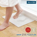 【最大1000円OFFクーポン発行中】 なのらぼ 珪藻土 バスマット 珪藻土 マット 足拭きマット 足快バスマット コンパクト 速乾 吸水 ノンアスベスト 日本...
