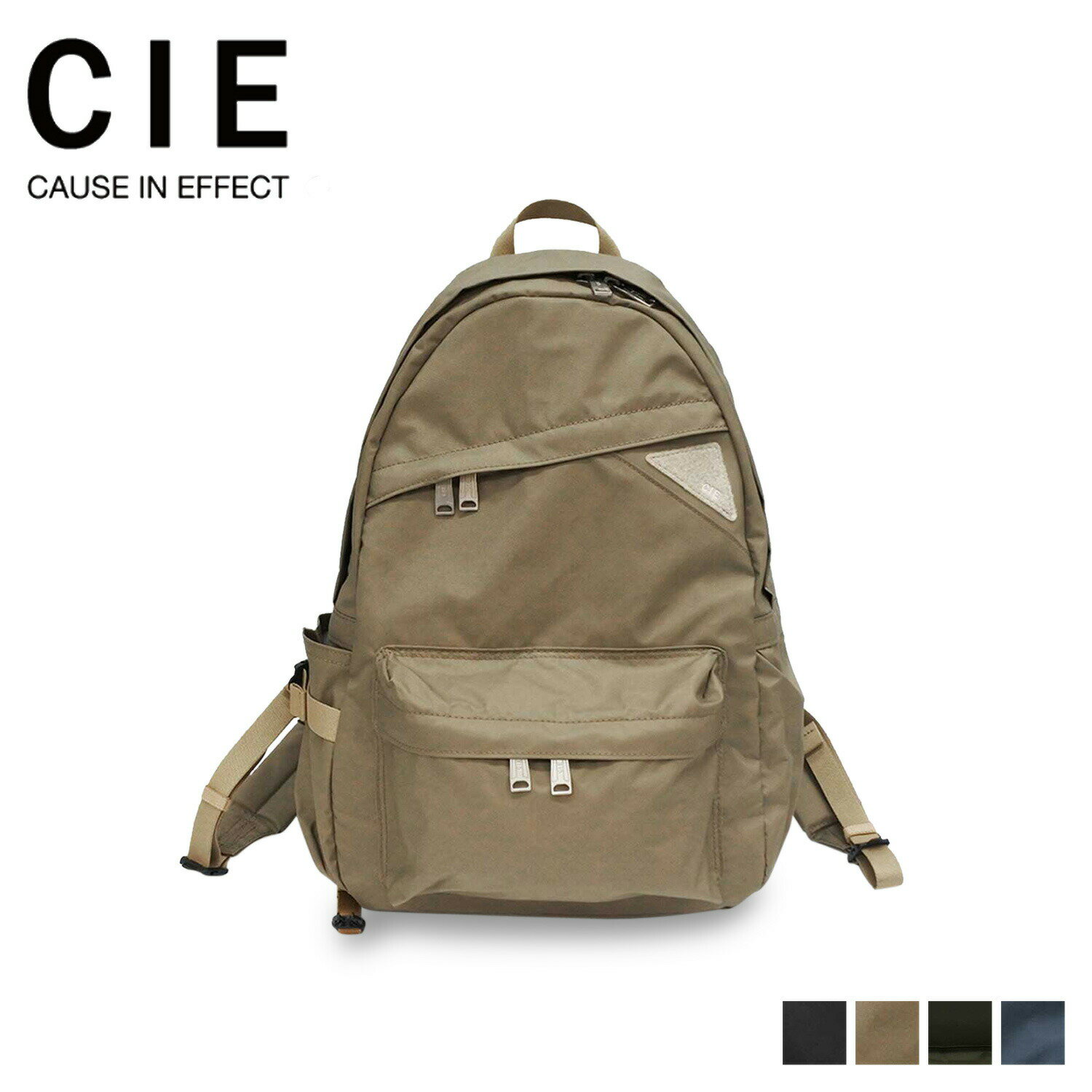 【特典付き】 CIE シー リュック バッグ バックパック フロー FLOW DAYPACK メンズ レディース 防水 撥水 ブラック ベージュ オリーブ ブルー 黒 22100