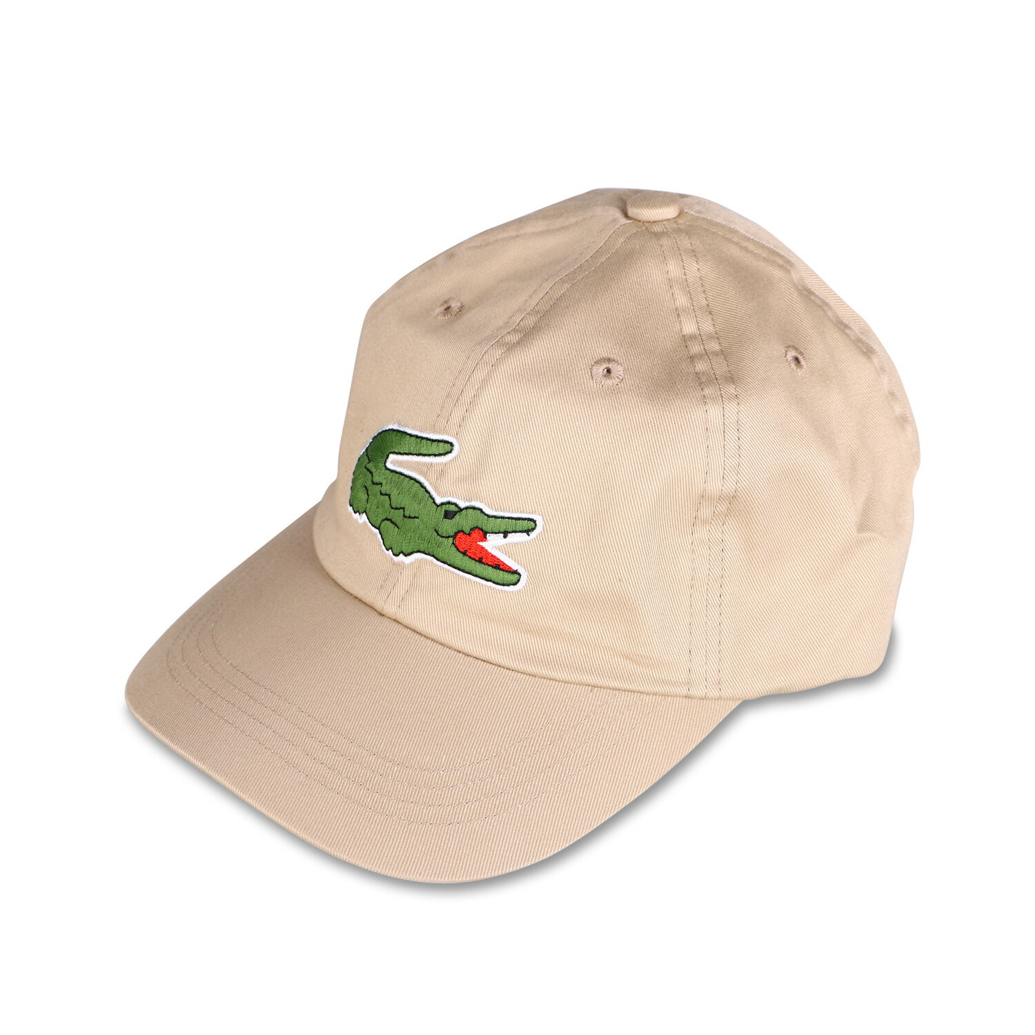 ラコステ 帽子 レディース LACOSTE BIG CROCODILE CAP ラコステ キャップ 帽子 メンズ レディース ブラック ネイビー ベージュ 黒 L1231