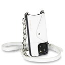  BANDOLIER PAIGE SIDE SLOT LIZARD WHITE バンドリヤー iPhone 13 mini iPhone 13 13Pro iPhone 13 Pro Max ケース スマホケース 携帯 ショルダー アイフォン ペイジ サイドスロット ホワイト メンズ レディース ホワイト 白 14PAI