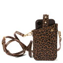 【最大1000円OFFクーポン配布中】 BANDOLIER EMMA PHONE POUCH DARK LEOPARD バンドリヤー スマホケース 携帯 ショル...