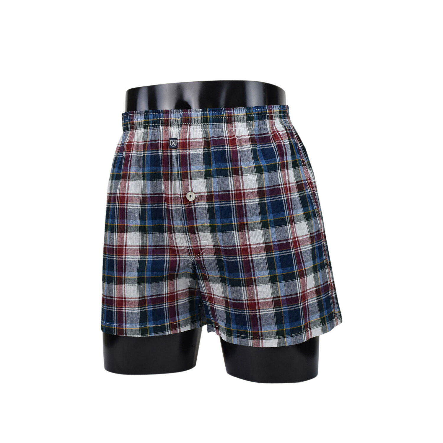 【最大1000円OFFクーポン】 NEWYORKER HOME TRUNKS ニューヨーカーホーム トランクス 下着 インナー アンダーウェア パンツ メンズ 前開き M-L メンズ下着 男性 ネイビー ライトブルー 0646-01