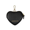 楽天Goods Lab＋【最大1000円OFFクーポン】 BANDOLIER SMALL HEART POUCH バンドリヤー ポーチ 小物入れ レザー 小さめ 薄型 スモールハート メンズ レディース ブラック 黒 27HEA