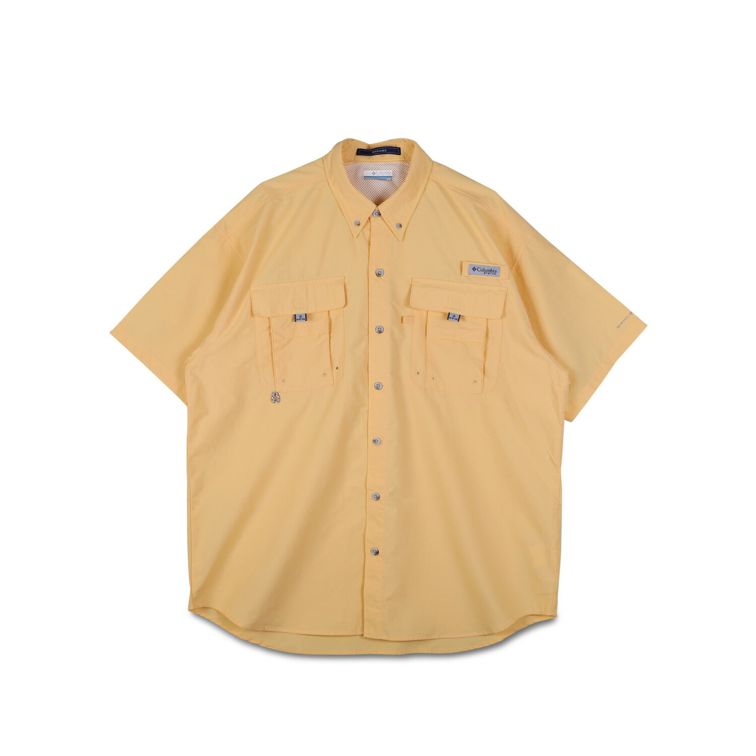 ں1000OFFݥ Columbia BAHAMA II S/S SHIRT ӥ Хϥ  Ⱦµ  ֥å ۥ磻 ١  ֥롼 饤ȥ֥롼 ꡼     FM7047