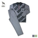adabat HENLEY NECK KNIT SETUP アダバット ルームウェア 部屋着 パジャマ ヘンリーネックニット セットアップ ナイトウェア 長袖 ...