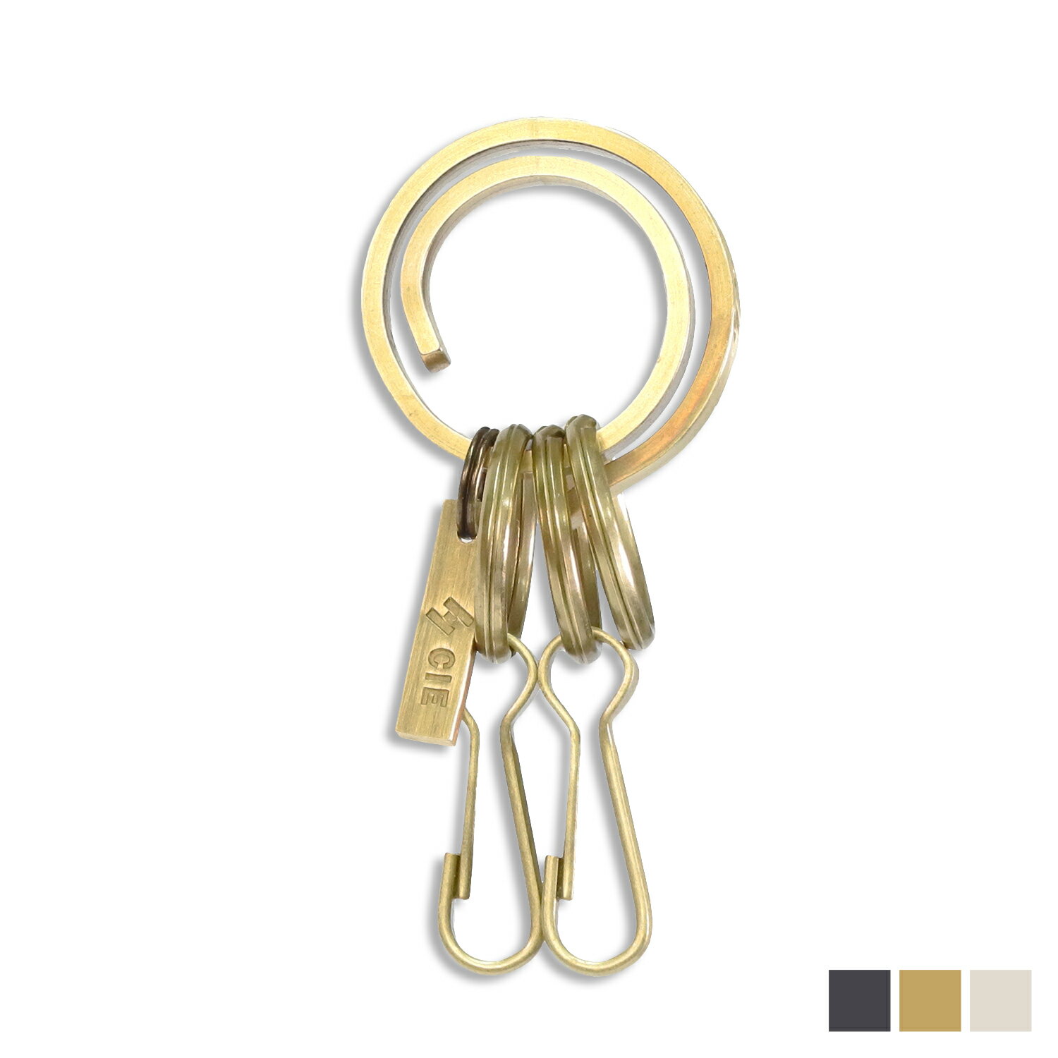 CIE BRASS KEY FOB CIRCLE TYPE  ۥ   ǥ ֥å  С  92301