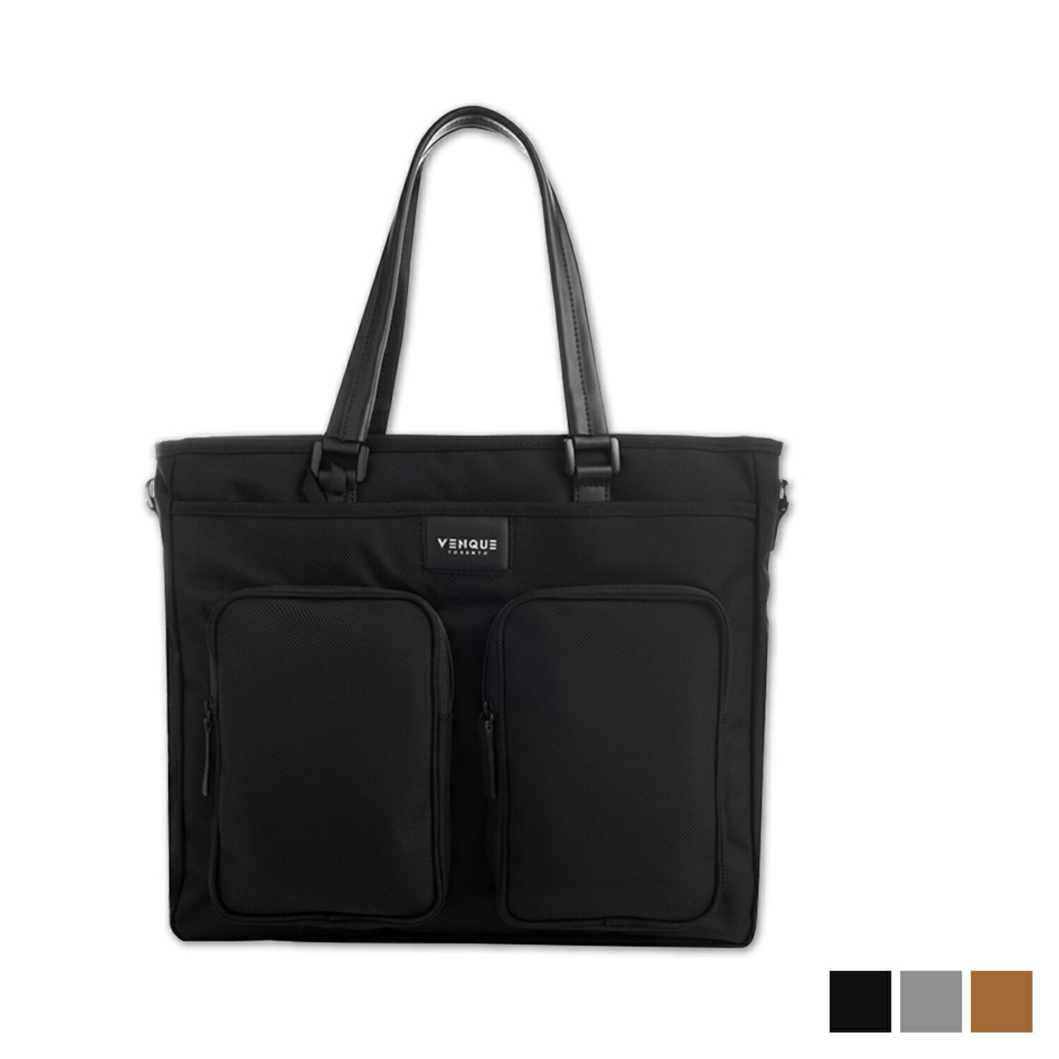 乐天商城 - 【最大1000円OFFクーポン】 VENQUE TOTE ヴェンク トートバッグ ショルダーバッグ メンズ レディース 13.6L ななめ掛け ブラック グレー ブラウン 黒 母の日