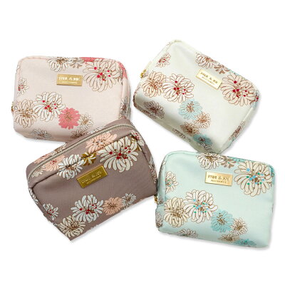 PAUL & JOE POUCH ポールアンドジョー ポーチ 小物入れ 化粧ポーチ ケース アクセサリー レディース アイボリー ブラウン ブルー ピンク 107501-9203 【 ネコポス可 】