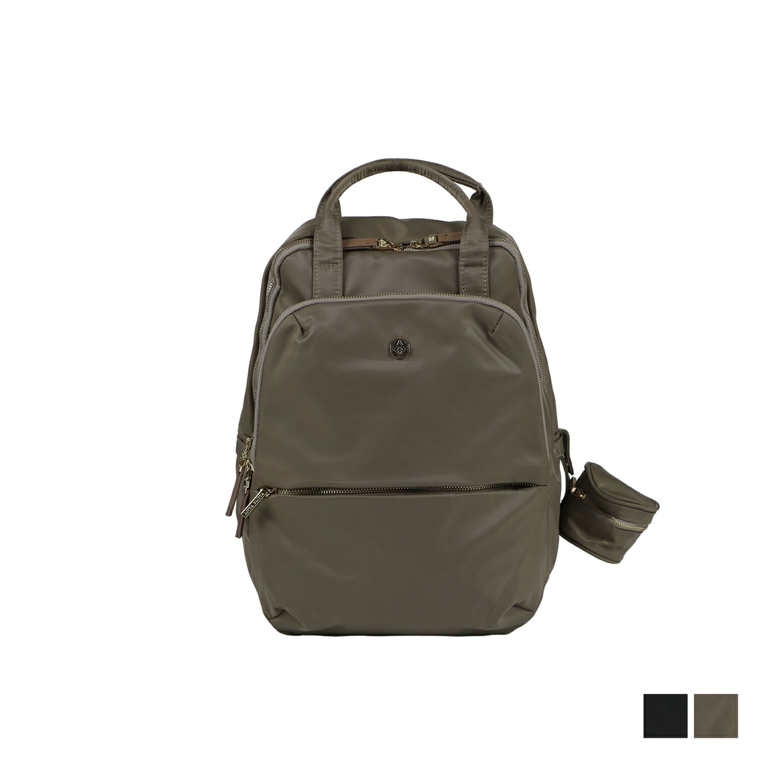 【最大1000円OFFクーポン発行】 LITTA GLITTA PIXIE B BAG リッタグリッタ リュック マザーズリュック ママバッグ バックパック レディース 15.3L おしゃぶりポーチ付 ブラック ブラウン 黒