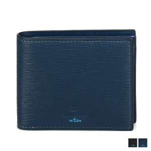 【最大1000円OFFクーポン】 LANVIN en Bleu WALLET ランバンオンブルー 財布 二つ折り ウォレット メンズ レディース 革 札入れ ブラック ネイビー 黒 522603