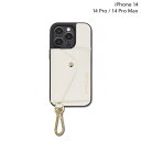BANDOLIER RYDER CARABINER IVORY バンドリヤー iPhone 14 14Pro iPhone 14 Pro Max スマホケース ...