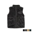 【最大1000円OFFクーポン】 Champion ZIP VEST チャンピオン ベスト フリース アウター メンズ ボア ブラック グレー ベージュ グリーン 黒 C3-Y617