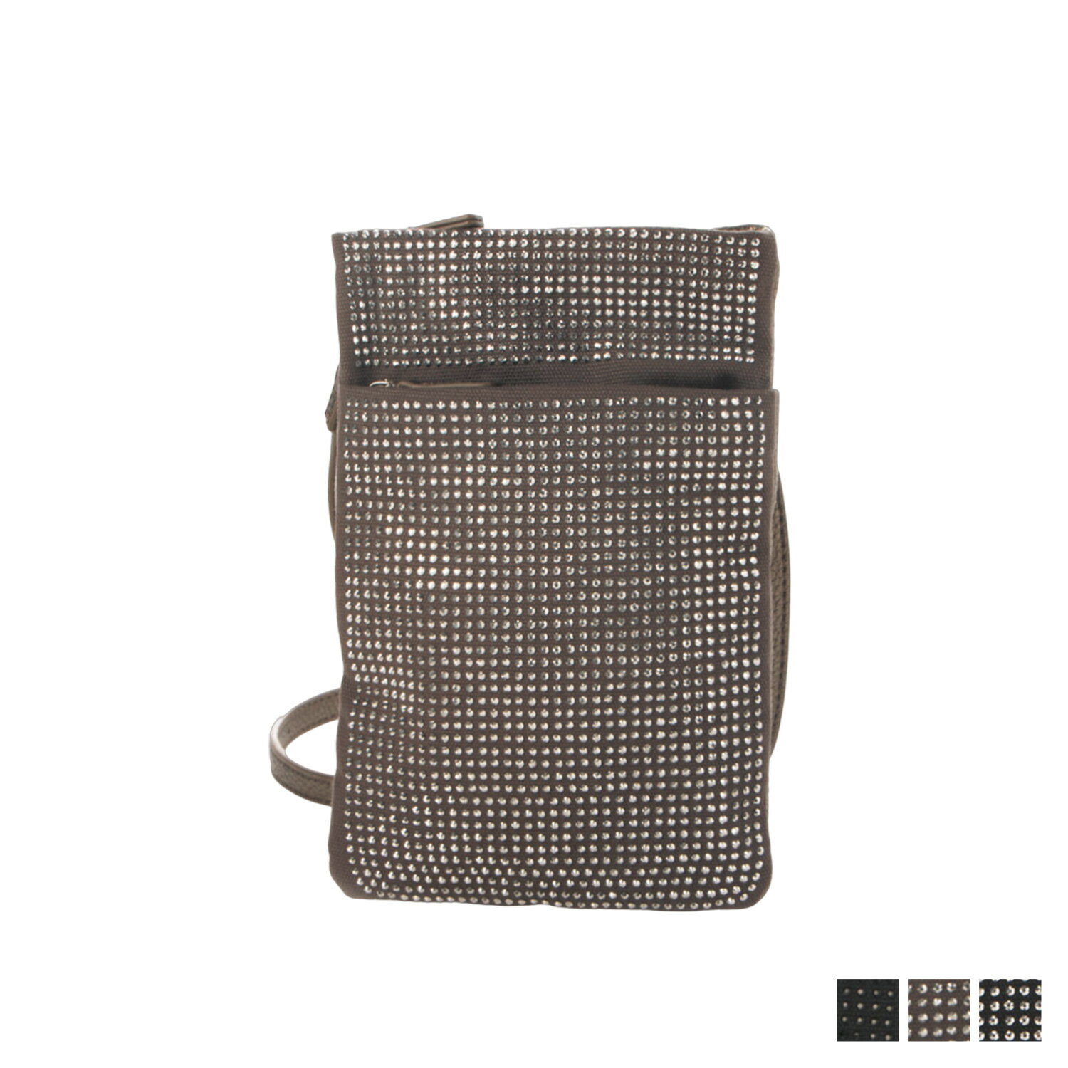 【最大1000円OFFクーポン発行中】 LA BAGAGERIE ラインストーン ラ バガジェリー ポーチ 小物入れ スマ..