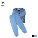 【最大1000円OFFクーポン発行中】 adabat RELAX WEAR アダバット ルームウェア 部屋着 パジャマ セットアップ ナイトウェア メンズ 裏起...