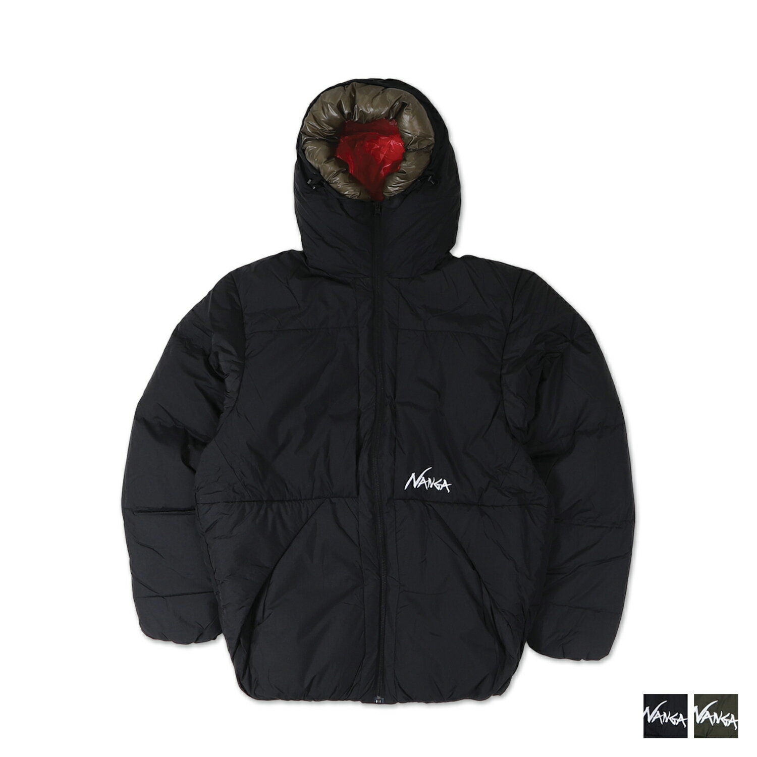 NANGA NORTHERN LIGHTS DOWN JACKET ナンガ ダウンジャケット アウター ノーザンライト メンズ 防寒 ブラック カーキ 黒