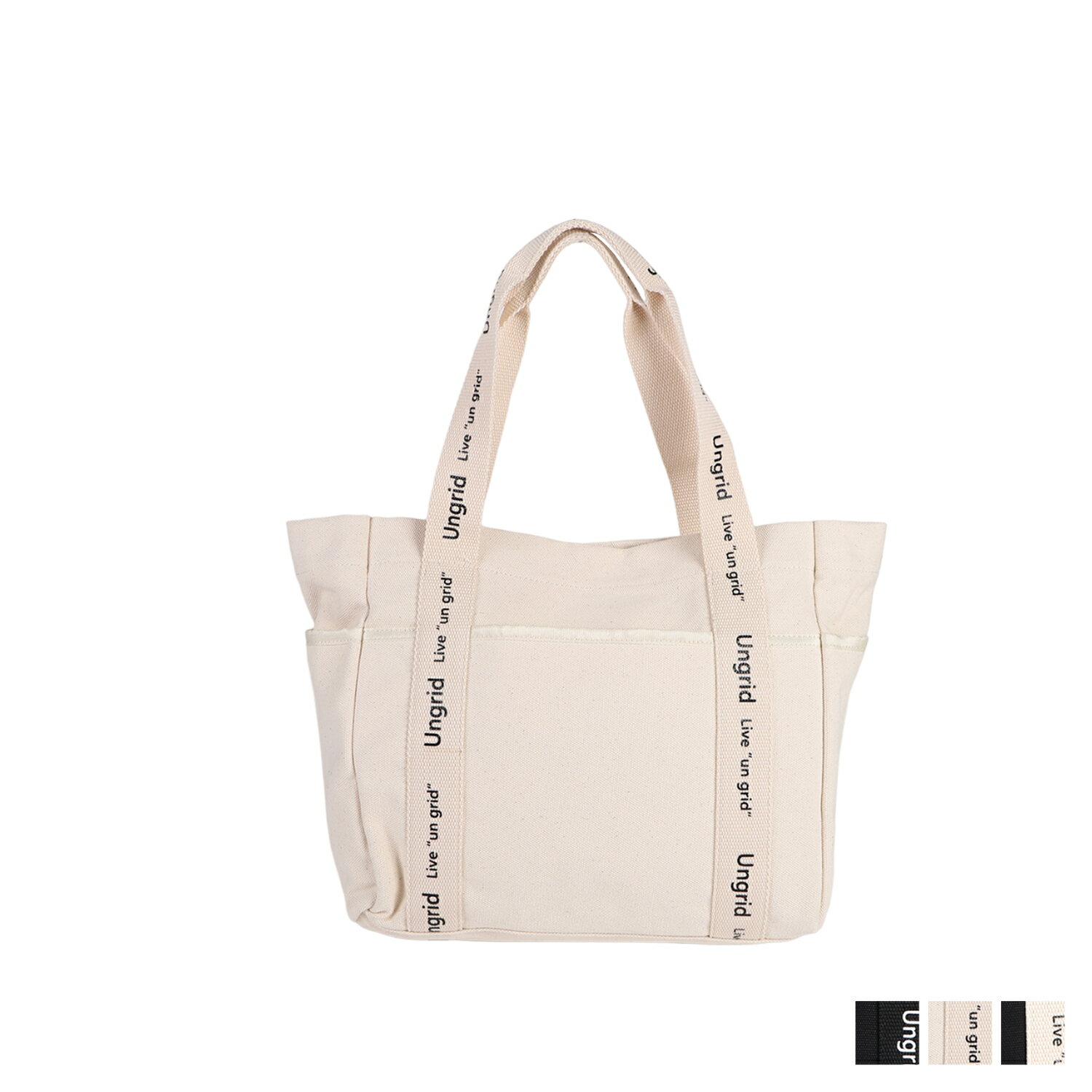 Ungrid 󥰥å ȡȥХå ѥ ߥǥ ǥ MEDIUM TOTE BAG A4б ơ ֥å...