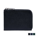AQUASCUTUM LIVERPOOL アクアスキュータム 財布 小銭入れ コインケース リバプール メンズ L字ファスナー 本革 撥水 ブラック ネイビー ...