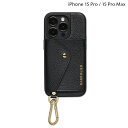  BANDOLIER RYDER CARABINER GOLD バンドリヤー iPhone 15Pro iPhone 15ProMax スマホケース スマホケース スマホショルダー 携帯 アイフォン ライダー カラビナ ブラックゴールド メンズ レディース ブラック 黒 14RYD