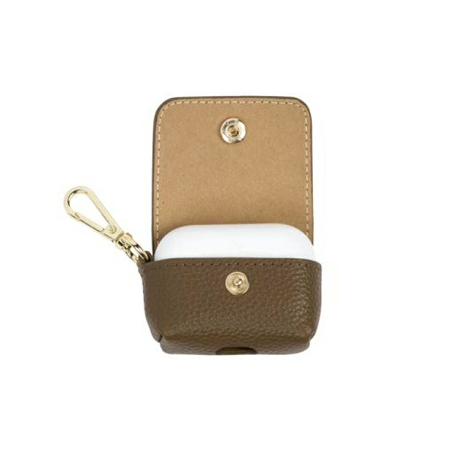 BANDOLIER AirPods Pro POUCH CROC BROWN �Х�ɥ�䡼 AirPods Pro������ ���С� �������ݥå� �ץ� �ݡ��� �����ݥåɥץ� �ݡ��� �����å� �֥饦�� ��� ��ǥ����� �֥饦�� 46AVE