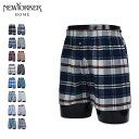NEWYORKER HOME TRUNKS ニューヨーカーホーム トランクス 下着 インナー アンダーウェア パンツ メンズ 前開き M-L メンズ下着 男性 ...