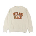  Champion REVERSE WEAVE CREW NECK SWEATSHIRT チャンピオン トレーナー リバースウィーブ スウェット シャツ メンズ 裏起毛 クルーネック オフ ホワイト C3-Z004