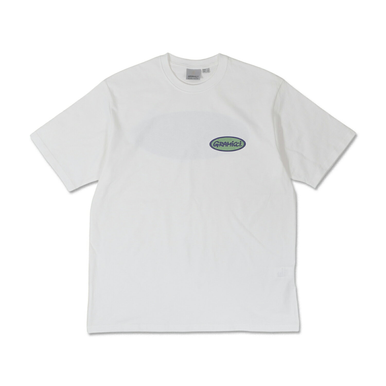 Gramicci Gramicci OVAL TEE グラミチ Tシャツ 半袖 オーバル メンズ レディース ホワイト 白 G4SU-T077