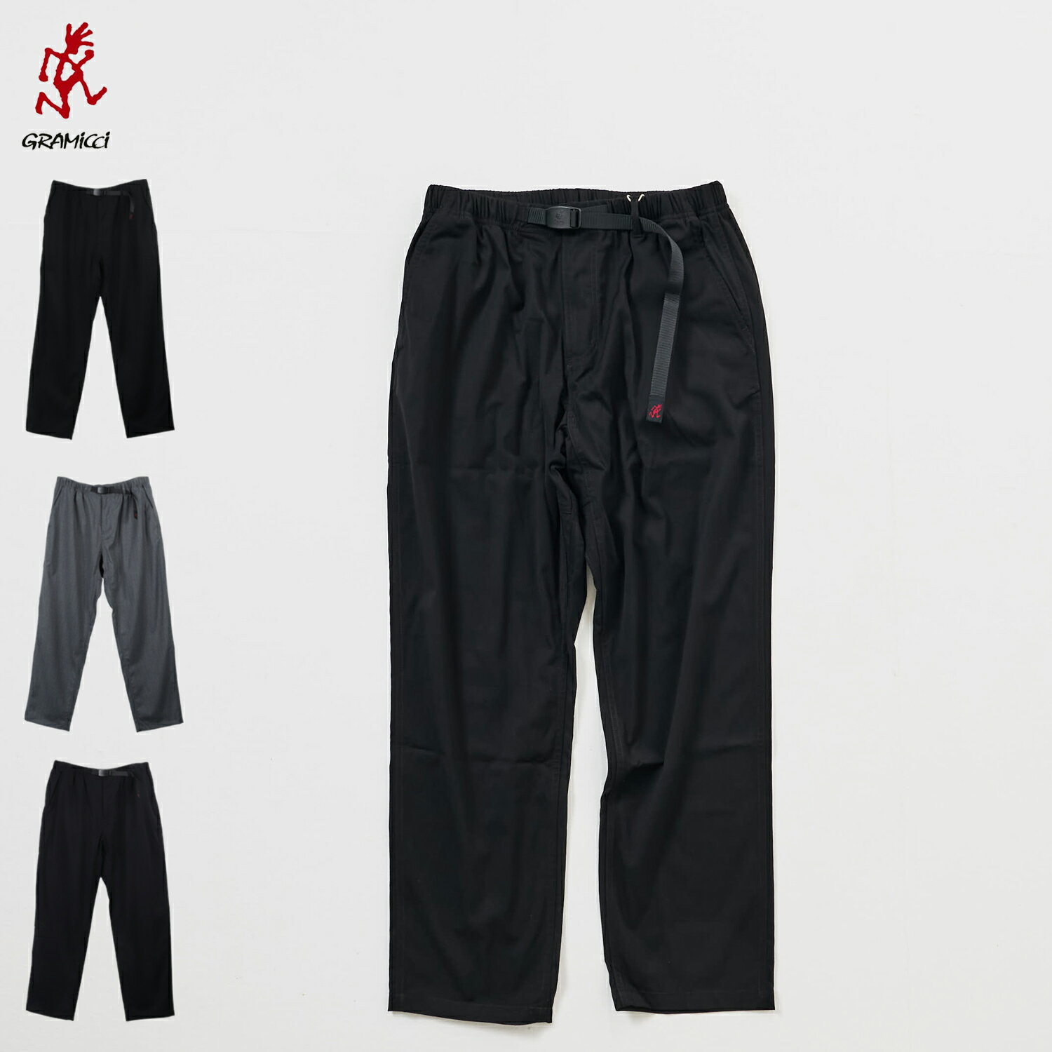Gramicci GABARDINE EAZY TAPERED PANT グラミチ パンツ ギャバジン イージー テーパードパンツ メンズ ブラック グレー ネイビー 黒 GUP4-SJP08