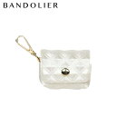 【最大1000円OFFクーポン発行中】 BANDOLIER AirPods Pro POUCH SHEILA CREAM BLACK バンドリヤー ポーチ イヤ...