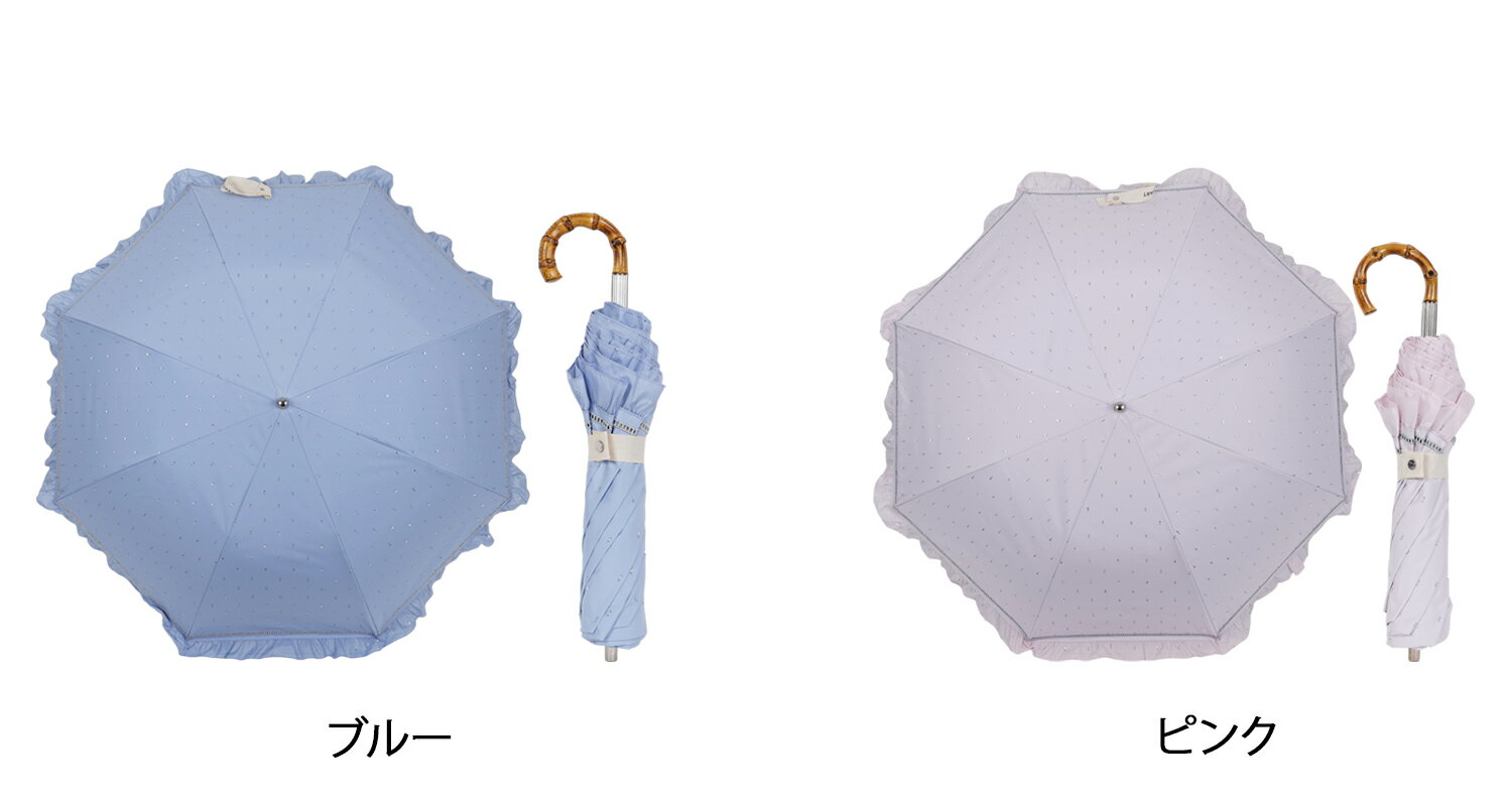 JILL STUART ジル スチュアート 日傘 折りたたみ遮光 晴雨兼用 雨傘 レディース UV...