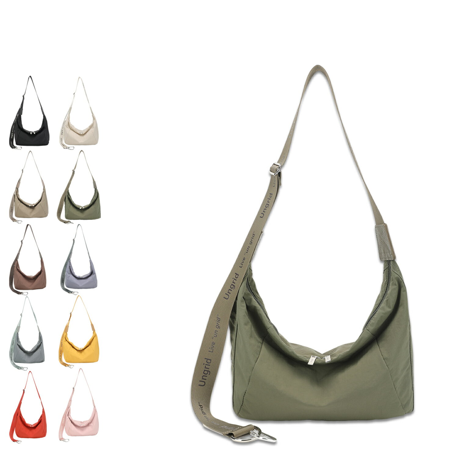 ں1000OFFݥ Ungrid 󥰥å Хå Хå ǥ SHOULDER BAG Ф᤬...