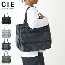 CIE GRID3 2WAY TOTE BAG シー バッグ トートバッグ ショルダー メンズ レディース ファスナー付き 斜めがけ ブラック ライト グレー ...