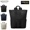 MILESTO STLAKT BACKPACK M ミレスト リュック バッグ バックパック メンズ レディース ブラック ネイビー グレージュ 黒 MLS568(4)