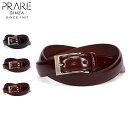 【最大1000円OFFクーポン発行中】 PRAIRIE GINZA CORDOVAN BELT プレリーギンザ ベルト レザーベルト メンズ コードバン ブラッ...