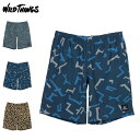 yő1000~OFFN[|z WILD THINGS PRINT BASE SHORTS ChVOX V[gpc n[tpc x[X V[c vg Y fB[X Xgb` n u[ O[ Ip[h qE WT24037AD