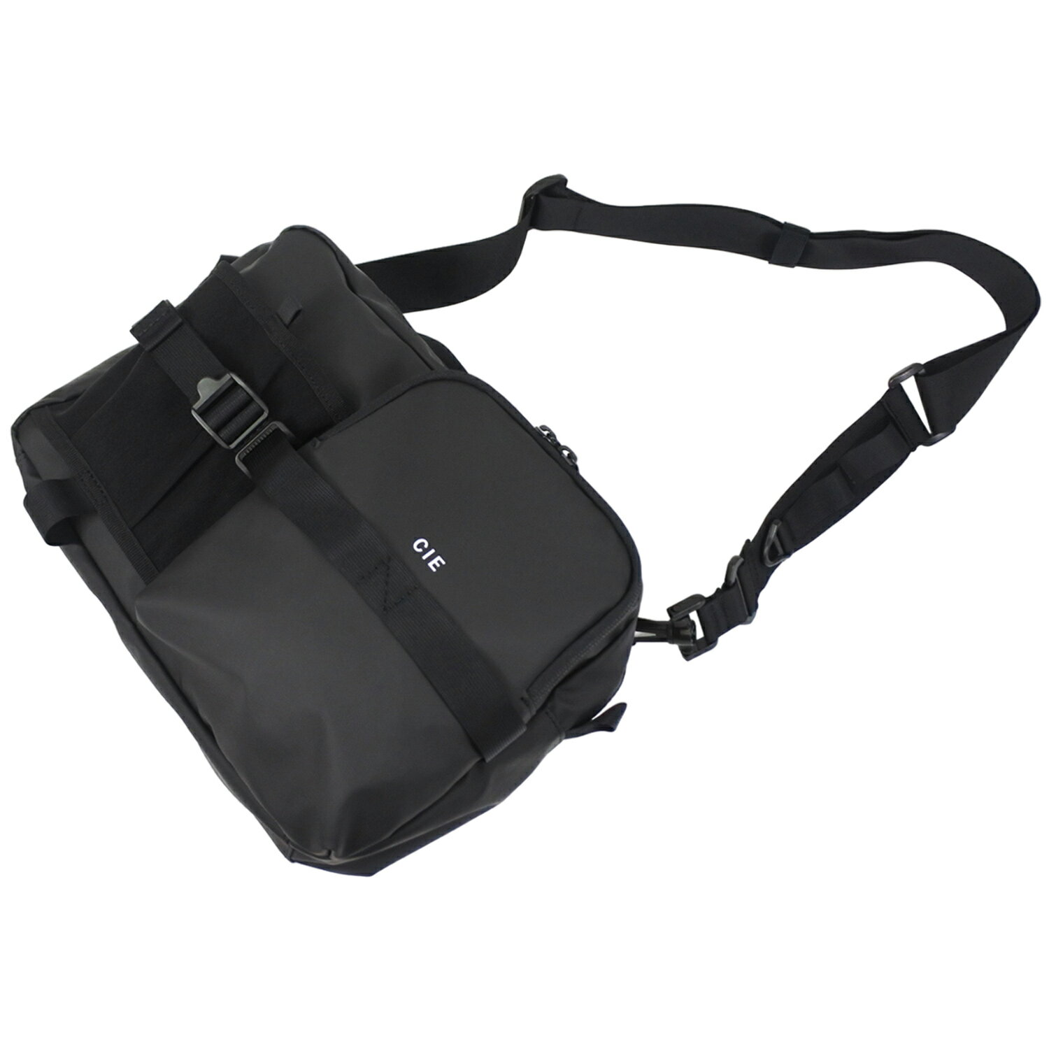 CIE GRID3 BOTTLE SHOULDER BAG L ���� ���������Хå� ��� ��ǥ����� �Ф᤬�� �֥�å� ���졼 �ͥ��ӡ� ������ �� 032068
