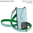 BANDOLIER HALLE SIDE SLOT LIGHT BLUE バンドリヤー iPhone15 15Pro iPhone 15 Pro Max スマホ...