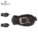 【最大1000円OFFクーポン配布中】 AQUASCUTUM LEATHER BELT アクアスキュータム ベルト レザーベルト メンズ 本革 日本製 ブラック ブラウン 黒 AQ-0060123